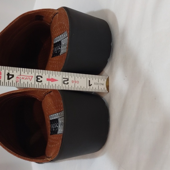 Josef Seibel Leather Slip on Mules Clogs Size US 9 / EU 40 British Tan Womens - Picture 10 of 15